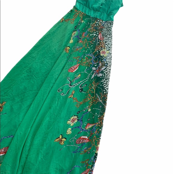 Lily’s Fashion Elegant Flowing Coral Reef Dress M - Picture 6 of 9